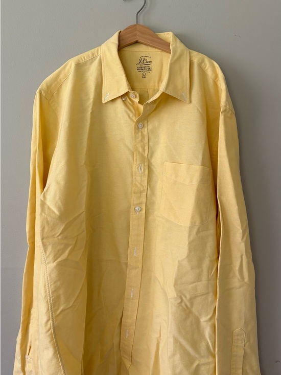 J. Crew Other - J. Crew Men's Pale Yellow Button-Down Dress Shirt